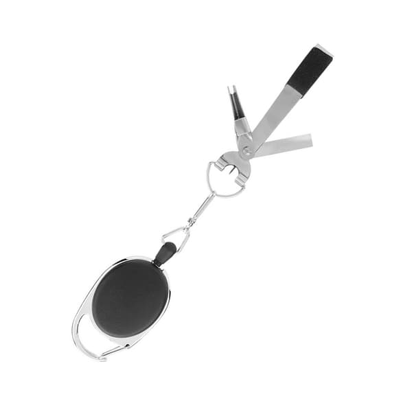 Multifunksjonelt fluefiske hurtigknuteverktøy lineskjærer klipper nipperutstyr