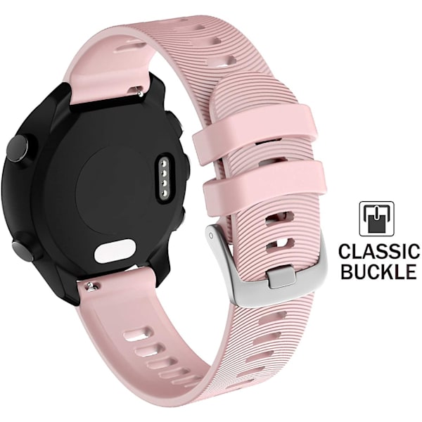 Garmin Forerunner245-rem, 2# pink sandfarve