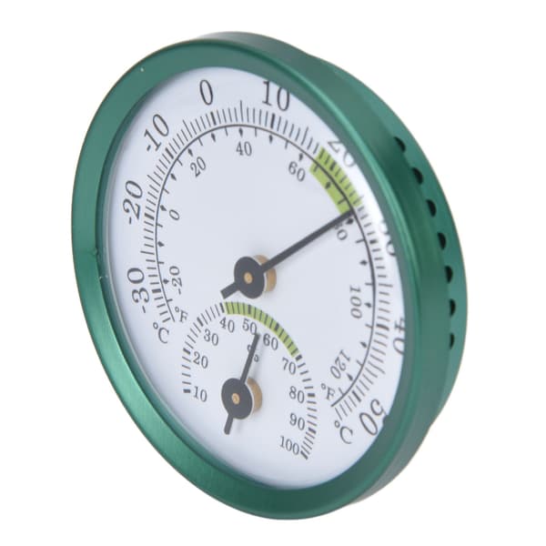 Mini Väggmonterad Termometer Hygrometer Transparent Stor Skärm