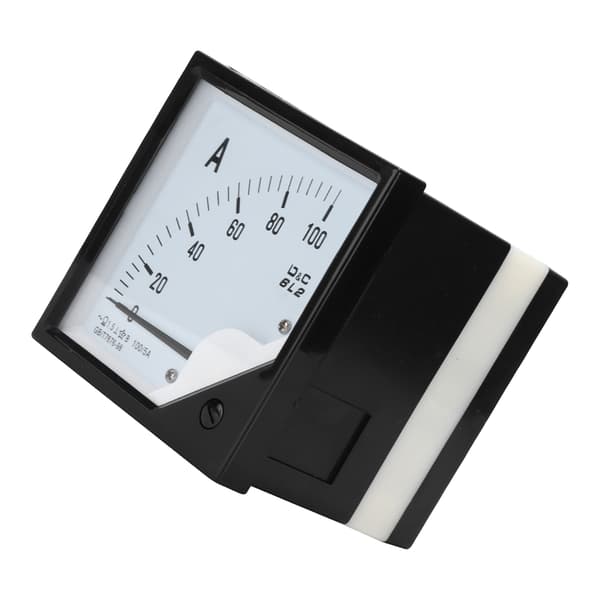 6L2 100A 5A Analogt Panel Amperemeter Pointer Strømmåler Kjemisk Industri