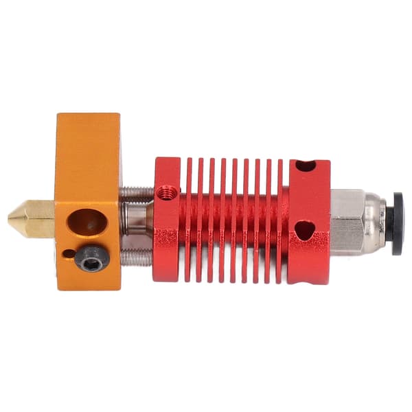 MK8 Messingdyse 4mm Ekstruderhoved Udskiftning 3D Printer Dele til CR10 Ender 3