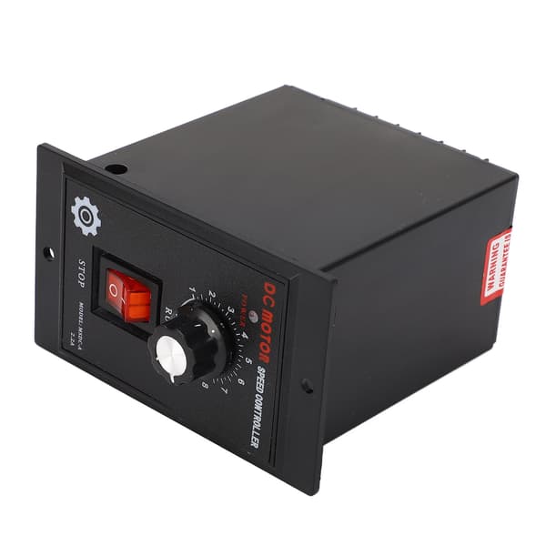 400W DC Motor Hastighetskontroller 110V AC Inngang 110V DC Utgang Motor Regulator Kontrollbryter
