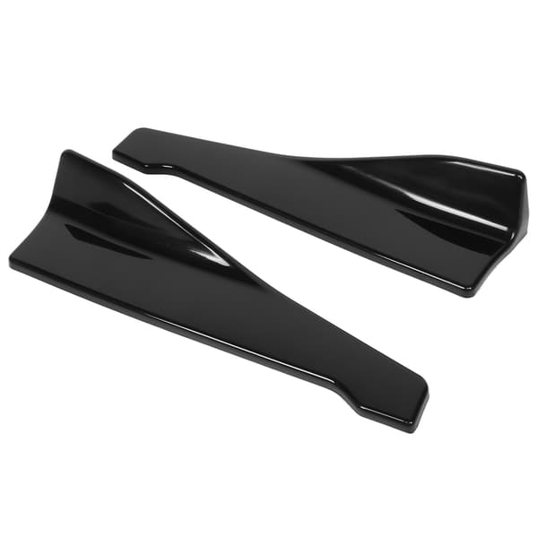 2. generations kofangerlæbespoiler Universal Winglet Diffuser Glanssort