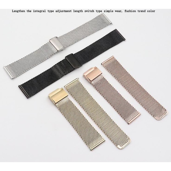 Til apple WATCH stålbælte (sølv, 20 mm)