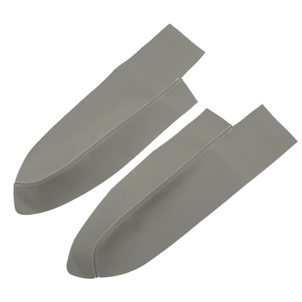 1 par framdörrpanel armstödsskydd mikrofiberläder bilinteriörtillbehör ersättning för CRV 2007-2011 grå
