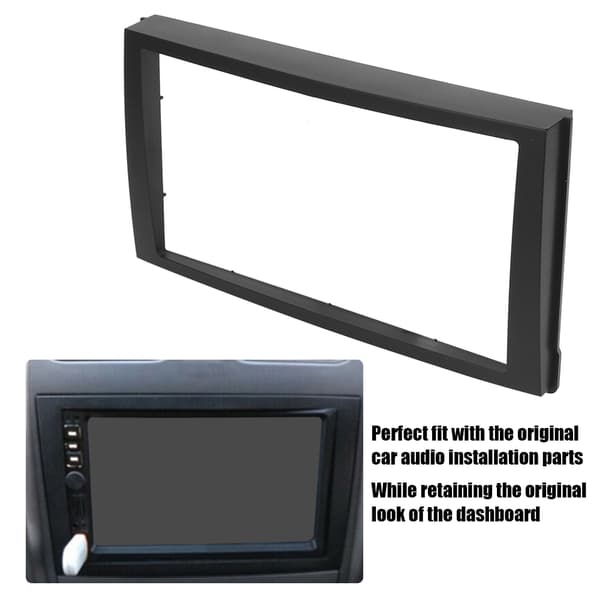 2 Din Facia Radio DVD Stereo Panel Dash Frame Kit Passer til Mazda MPV Premacy