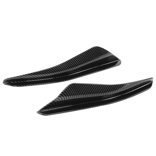 2 stk. Forreste Bumper Aero Kits Canards Vinger til Maxton Style Udskiftning til MK8 2021+ (Kulfiber Stil)