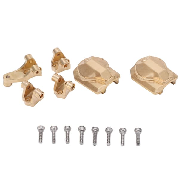 TRX4 Universal Messing Skid Plate Messing Trækstang Holder Sæt til Traxxas TRX4 Fuld Sortiment Modeller