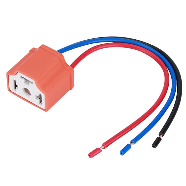 H4 9003 Keramisk Panel Lys Sokkel Adapter Ledningsnett