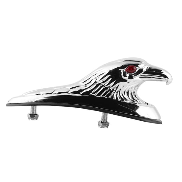 Universell Motorcykel Främre Stänkskydd Eagle Head Statue Ornament