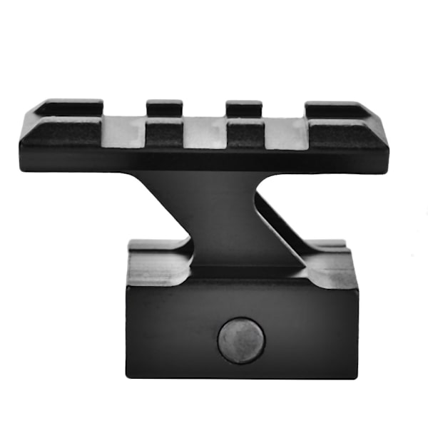 Høj Riser Rails Mount Kikkertmontering Passer til 20 mm Picatinny Rail Base Adapter Sort