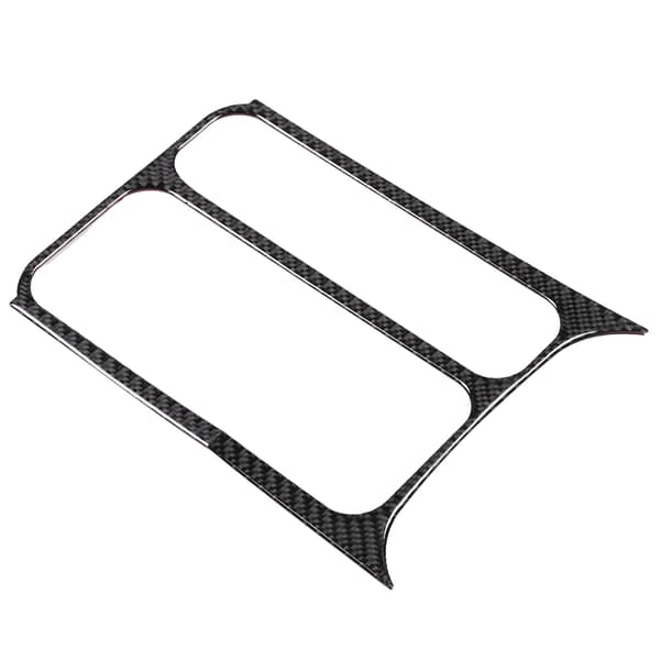 Deksel i karbonfiber for koppholderpanel, front, kaffeflaskefeste, trim, klistremerke