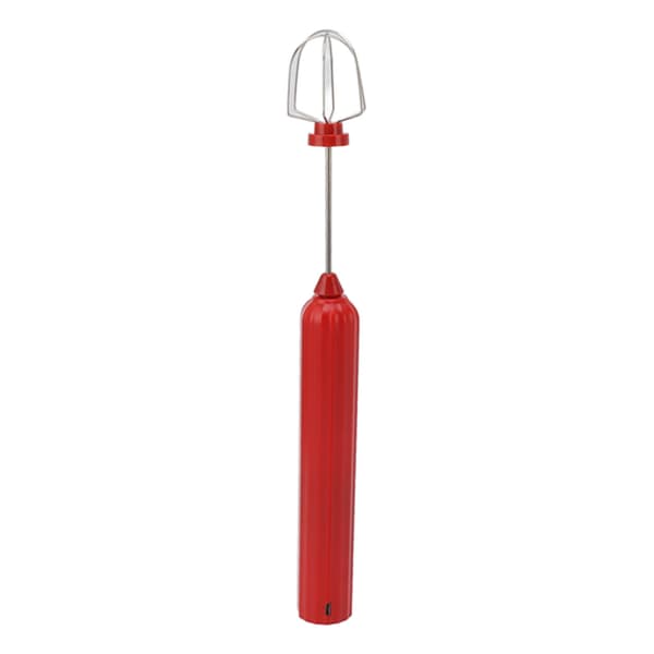 Rustfrit stål USB håndholdt mini mixer trådløs pisker rød
