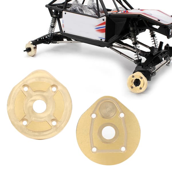 Axial Capra 1.9 RC Portal Drivhus Fram Bak Mässingsviktlock