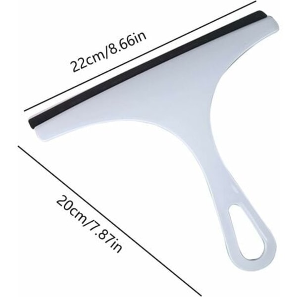 Duschskrapa i silikon Duschskrapa Duschskrapa Duschavdragare, för fönster, glas, duschdörr, bilvindruta,