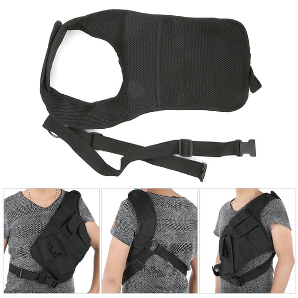 600D Vattentät Nylon Armpåse för Camping och Utomhusaktiviteter