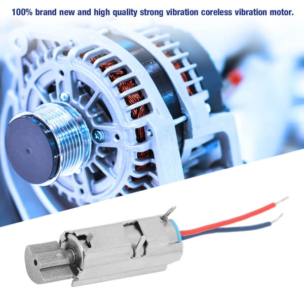 Stark vibrations Micro Coreless Motor för handhållen detektionsutrustning 5st