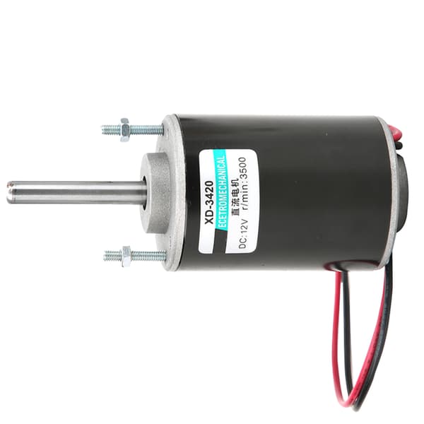 Hög Hastighet 12V 3500RPM Permanent Magnet DC Motor 30W