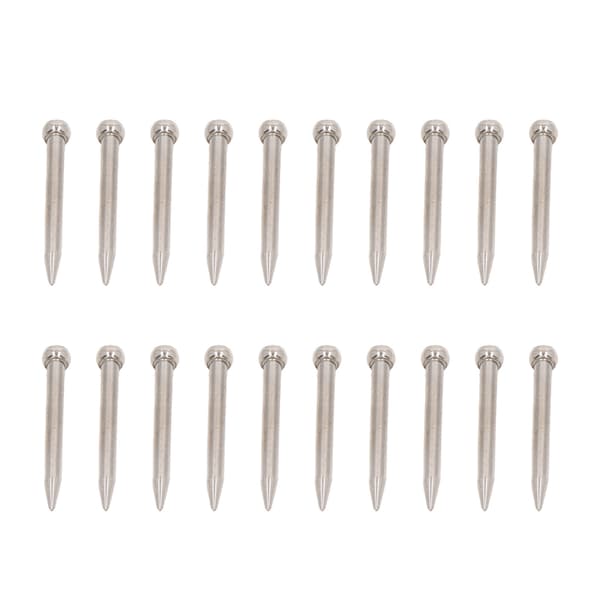20 stk. 4 mm stål udskiftningscenterpunsbits