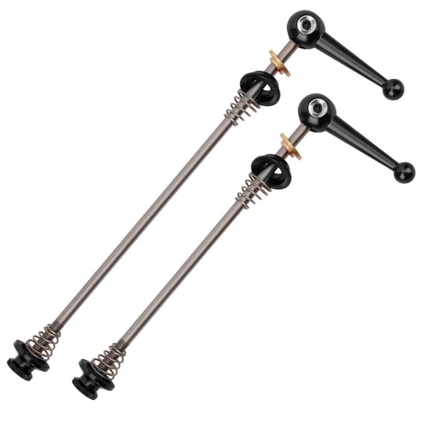 Mountainbike Titanium Quick Release Skewer Alloy Folding Wheel Set Svart