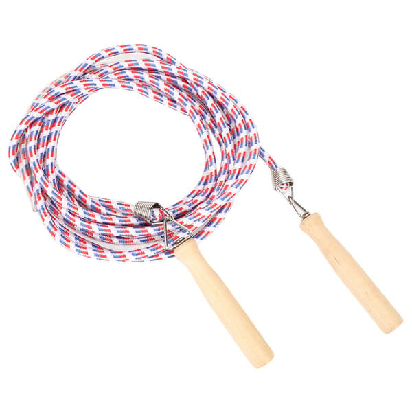 Hopprep i bomullsrep Multiplayer Hopprep för skolträning Röd och Blå 5m 16.40ft