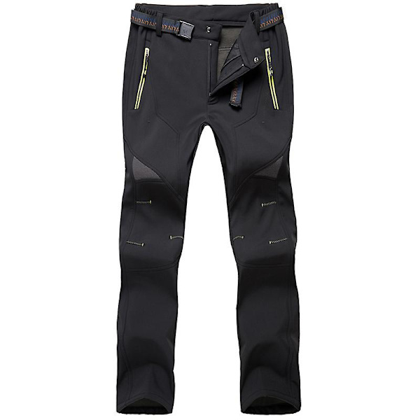 Herre Colorblock Vandrebukser Black 4XL
