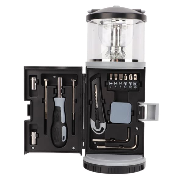 Lantern Hardware Værktøjssæt Multifunktionelt Autoreparation Udendørs Camping Hardware Sæt
