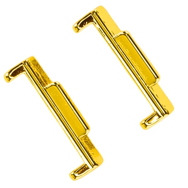 2. metal urrem-konnektoradapter erstatning til FIT 2 20 mm indvendig diameter guld