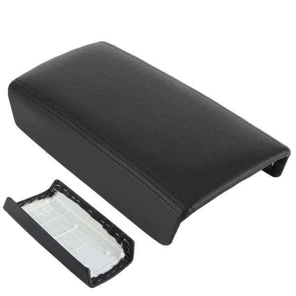 Mittkonsol Armstöd Lås Central Box Låslock Passar Honda Accord 7:e 2003-2007 Svart