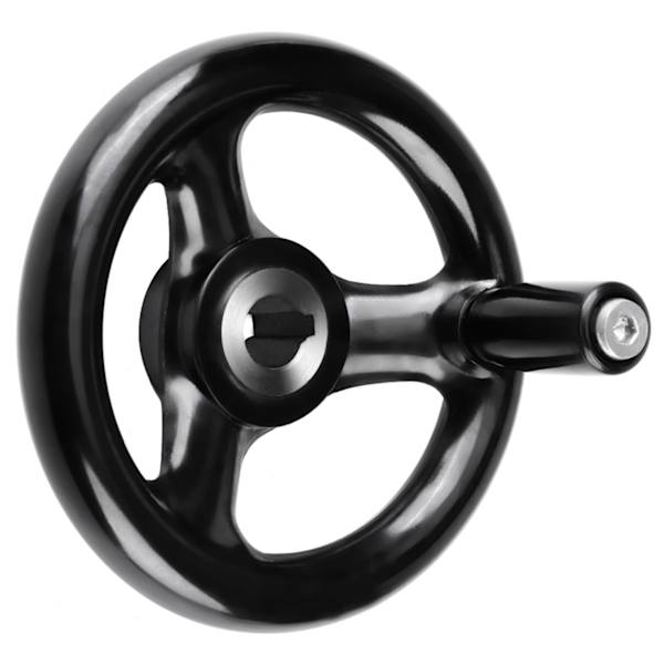Svart Rund 3-Backs Svarvchuck 1 Styck