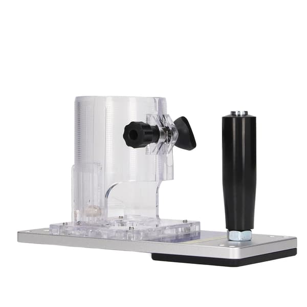 Professionel Træbearbejdningsfræserbase Transparent Plast Standard 6,5 cm Dia