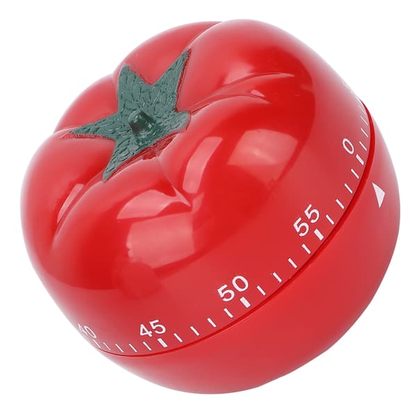 Tomatformad Mekanisk Rullande Timer Hem Skönhetssalong Roterande Nedräkningstimer