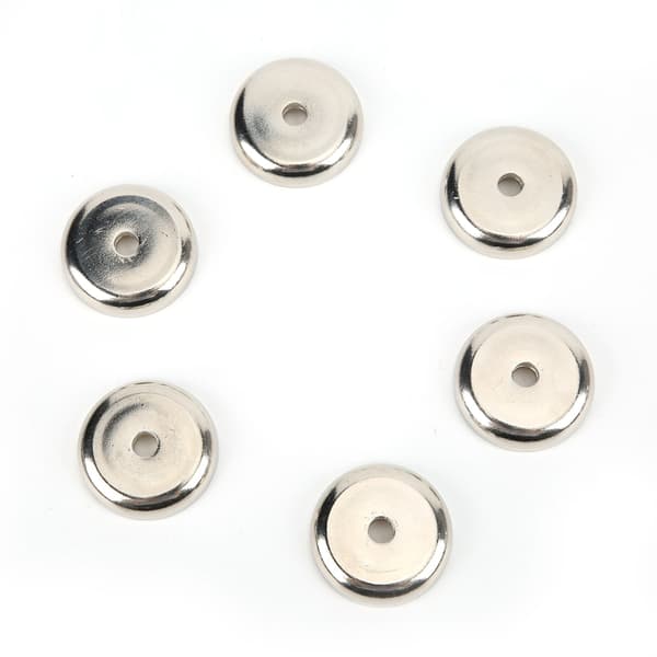 Neodym Magnet Hållare 6 Starka Runda Kopparmagneter Hög Sugkraft Diskbänksdesign