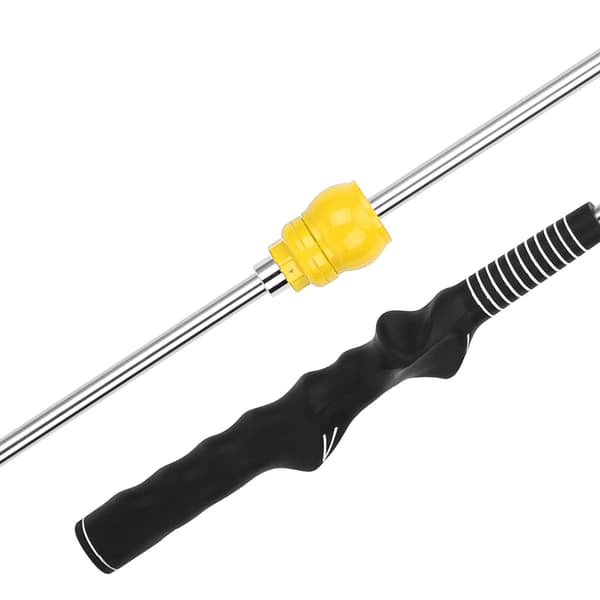 Golf Swing Trainer A195 Træningshjælpemiddel Posture Correction Stick Gul