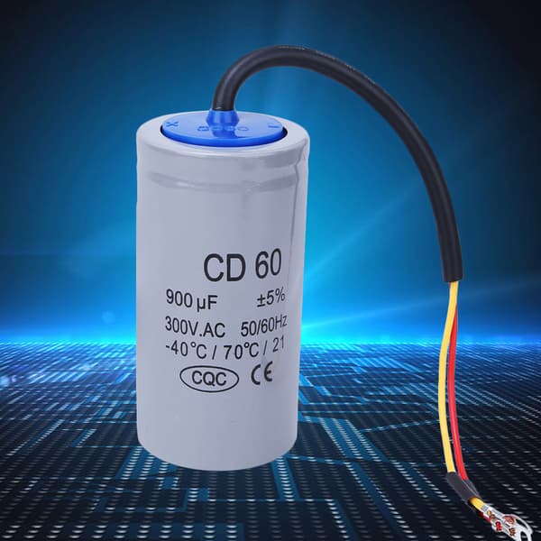 CD60 900uf 300V AC Motor Startkondensator til Airconditionpumpe