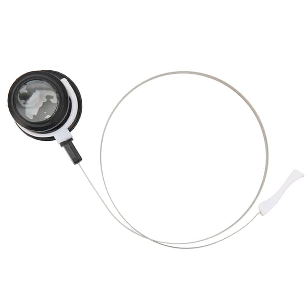 Foldbar Hovedmonteret Forstørrelsesglas 5X Rustfrit Stål Ring Urreparationsluppe