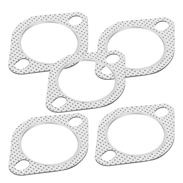 2.5\" Förzinkad Avgasgrenrör Down Pipe Grenrör Kollektor Fläns Packning 2 Bult