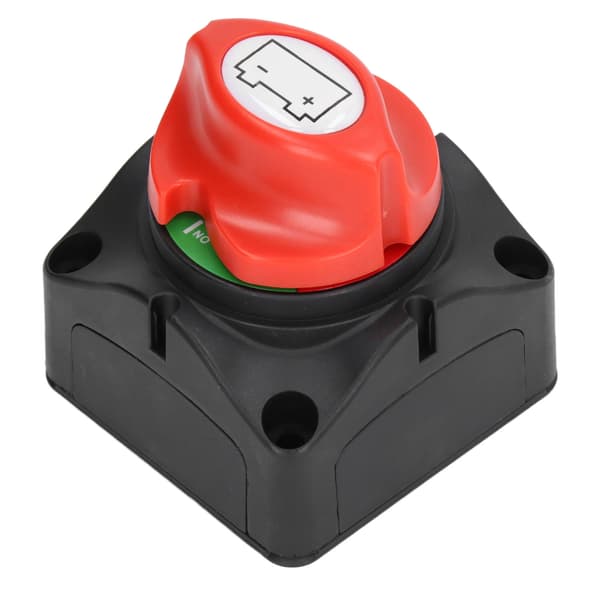 Batteri Afbryder Isolator 275A Batteri Strøm Afbryder Hovedafbryder Med M10 Terminal Krympeflex 12‑36V DC