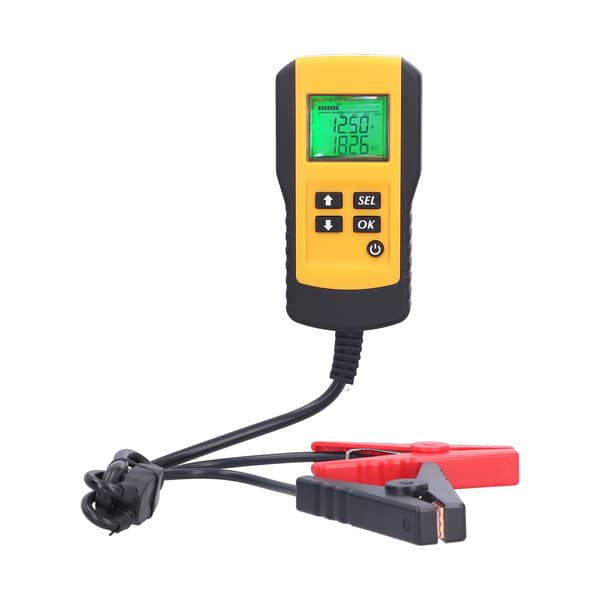AE300 Digital Batterianalysator LCD Fordonssystemanalysator Icke-destruktiv Batteriindikator Testare 12V Batteri