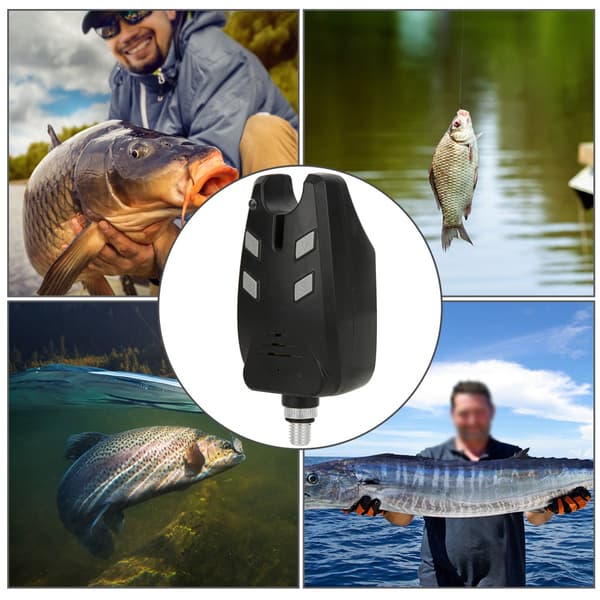 Elektrisk LED Lyd Fiskeindikator Alarm Bite Alarm Swing Tip Tilbehør