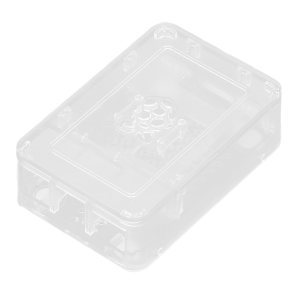 Raspberry Pi 4 Fodral ABS Avtagbart Hållbart Värmeavledning Transparent Skyddsskal