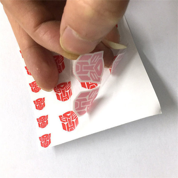 Transformation Toys Stickers Anime Decepticons Autobots G1 Symb Red