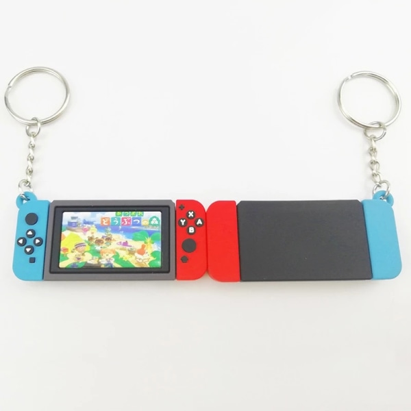2020 nya Nintendo Switch bilnyckelring Mode mjukt gummi PVC K
