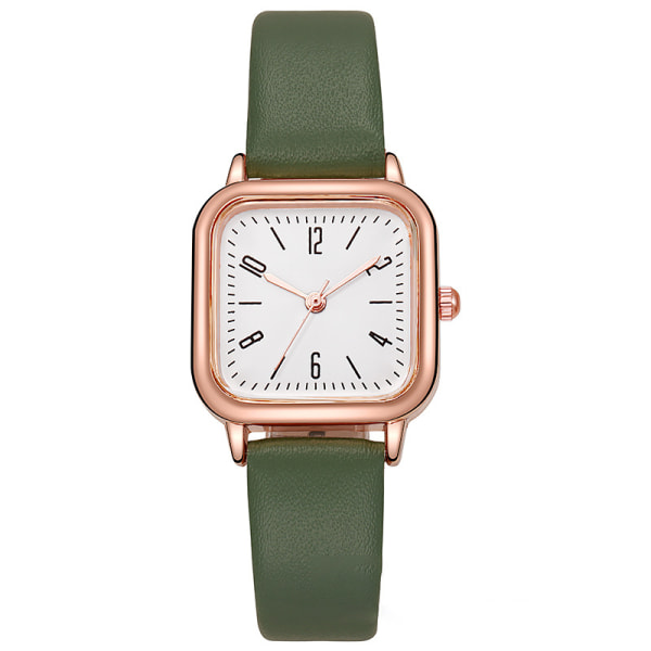 Ny Watch Luminous Small Square Light brown