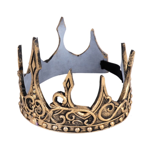 Crown King For Men Crowns Halloween Costume Kings Vintage Headd Gold