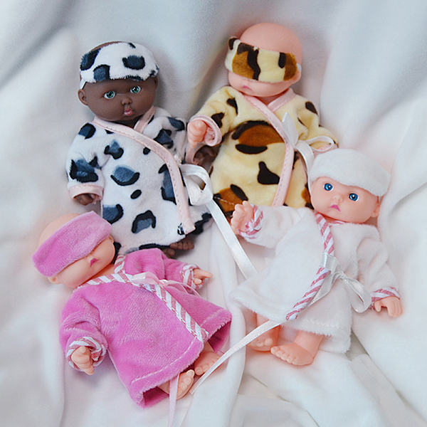 1Set Reborn Dolls Pyjamas Dress Simulation Baby Reborn Dress Up A8