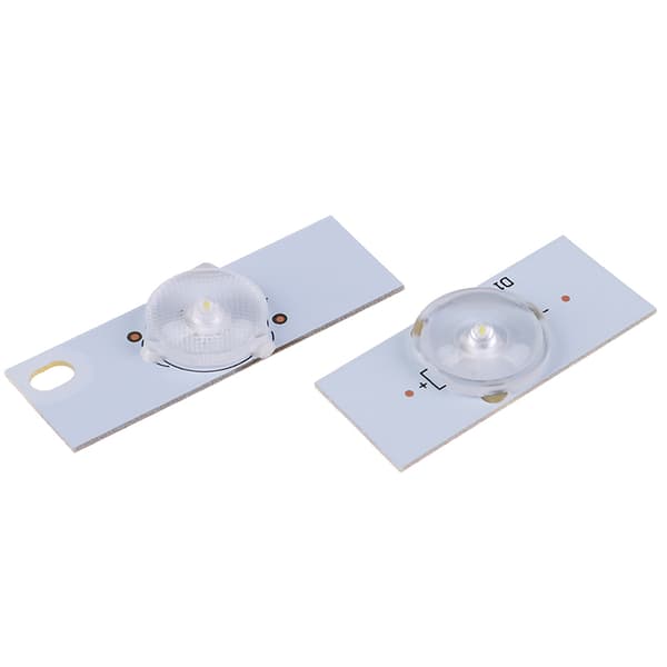 20st 3V 6V SMD lamppärlor med optisk linsfliter för 32-65 i 3V