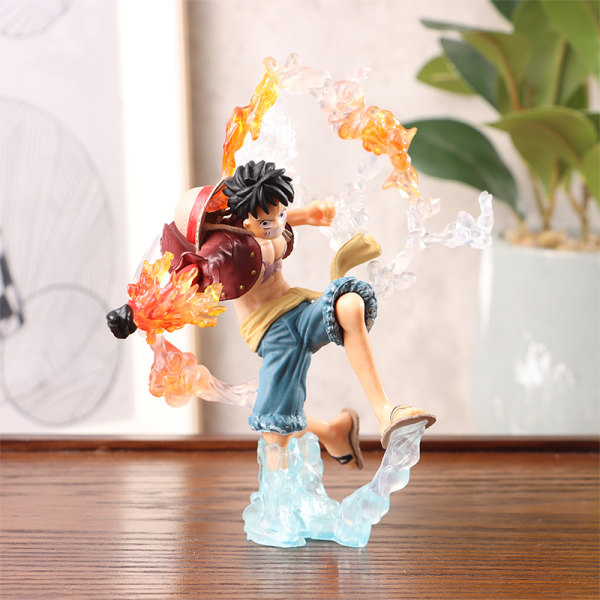 One Piece Anime Action Figur Monkey.D.luffy Original Handgjord A1