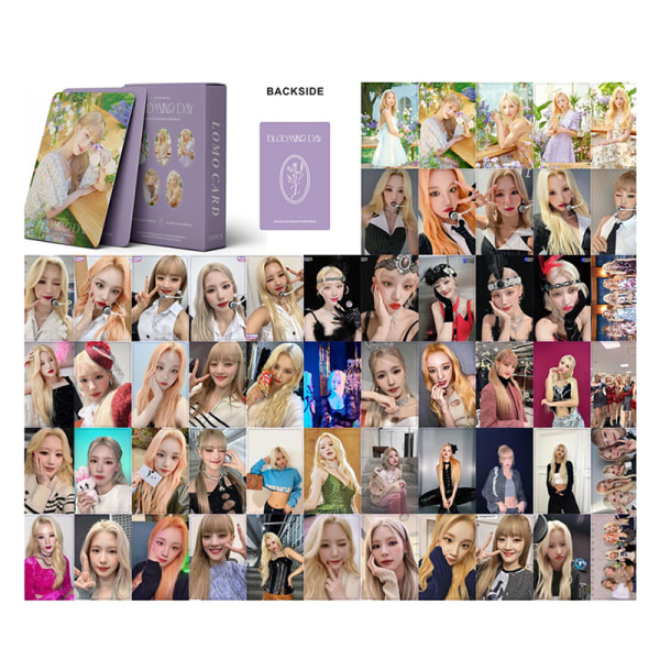 55st Kpop Star Group G I-DLE Album Kort Album Printed Foto Ca A13