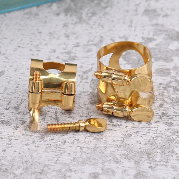 Sax Saxofon Munstycke Ligature Clip Clim Durable Fastener C Soprano